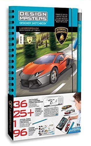 Wooky Lamborghini Aventador LP 700-4 Sketchbook To-Go