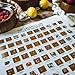 Mappinners The Greatest 100 Foods of the World Scratch Off Travel Print 16x20