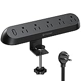 TROND Desk Clamp Power Strip - Surge Protector