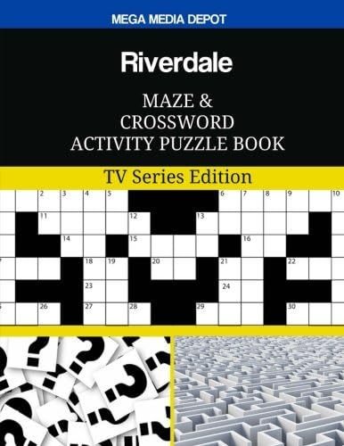 Riverdale Maze and Crossword Activity Puzzle Book: TV Series Edition