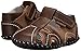 pediped Brody Originals Fisherman Sandal (Infant/Toddler),Brown Tan,Medium (12-18 Months)