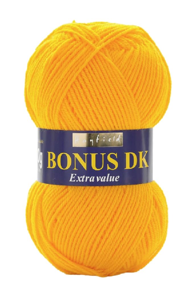 Hayfield Bonus DK Double Knitting, Sunflower (978), 100g by Sirdar — image 1