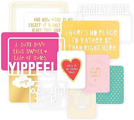 Project Life Card Themes Cards-High Five-Gold Foil (12 Piece)