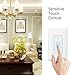 Smart Light Switch, Compatible With Amazon Alexa and Google Home, Remote Control Your Fixtures From Anywhere, Timing Function, Overload Protection, No Hub Required 2 pack