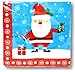 Christmas Santa Claus Paper Plates And Napkins Service For 36