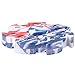 DSSY Round American Flag Fidget Hand Toy Fingertip Spinner Stress Relief Anxiety Relief Toy Camo Color (Multicolor 03)