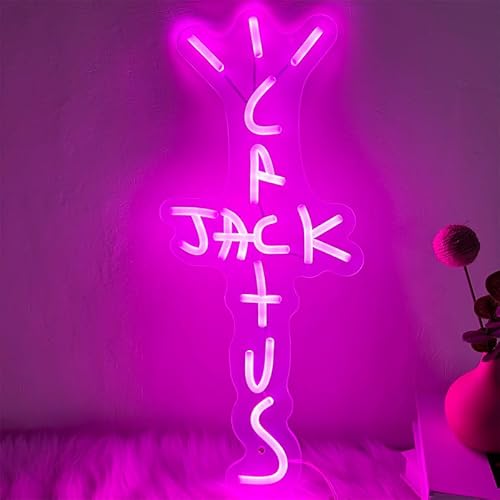 メルカリ市限定Cactus Jack Neon Room Sign トラヴィススコット カクタスジャック ネオンルーム サイン - JP