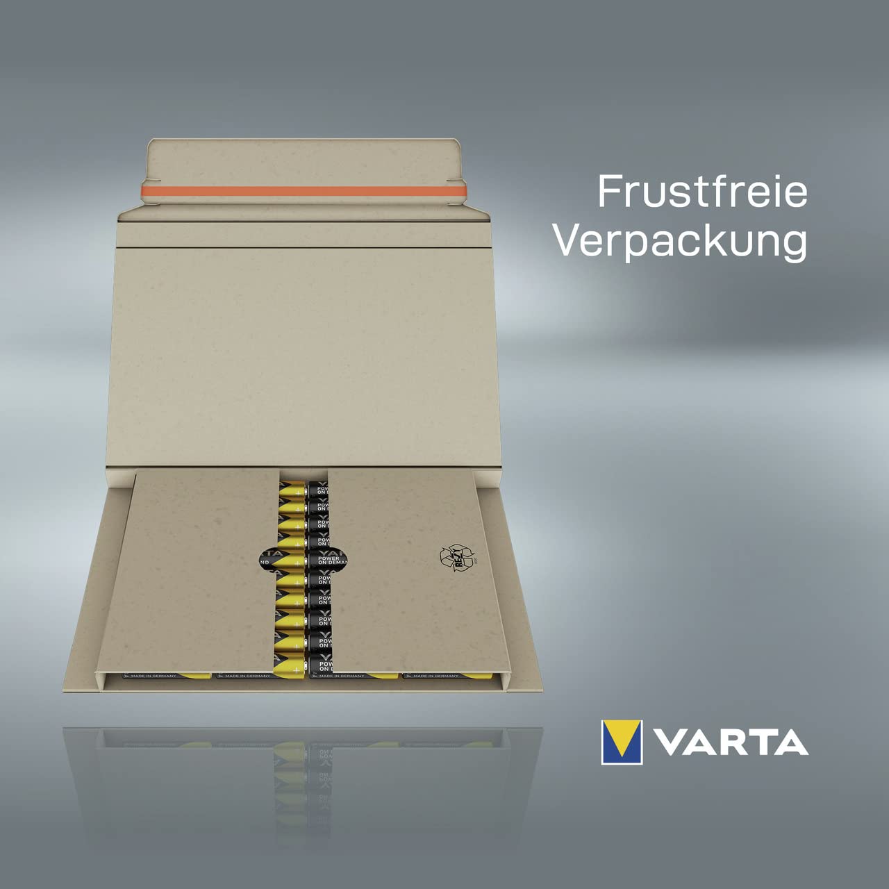 VARTA Batterien AA, 50 Stück Vorratspack, Power on Demand, Alkaline, 1,5 V 7