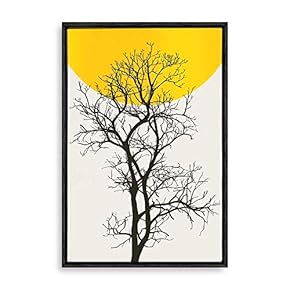 Framed Home Artwork Nordic Style Mo for Living Room Bedroom