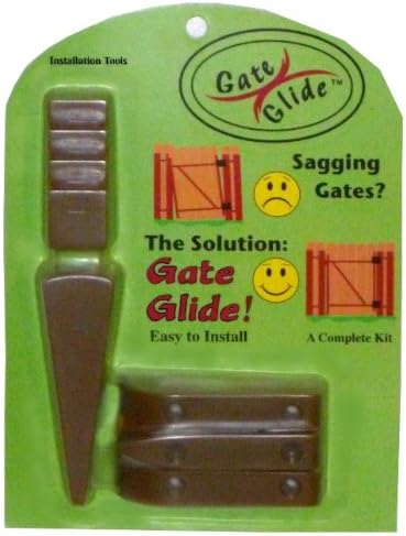 Gate Glide--The easy fix for any sagging gate. Will Keep your new gate from sagging. Good for all wooden gates.