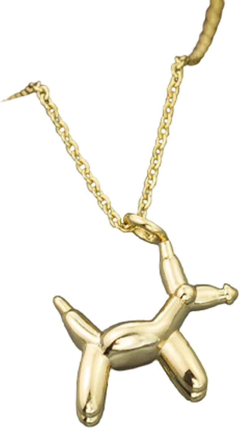 balloon dog necklace