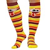 Knee High Half Cushioned Athletic Running Sock | Run Now Gobble Later