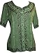 109 B Agan Traders Gypsy Medieval Top Blouse