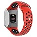 NO1seller Top Fitbit Ionic Bands, Soft Silicone Sport Band Replacment Accessories with Ventilation Holes for Fitbit Ionic Smartwatch