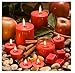 3-pack Assorted Scented Tea Light Candles 24-ct Apple Cinnamon Vanilla and Black Cherry