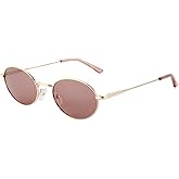 ZENOTTIC Oval Retro Sunglasses for Women Men UV400 Polarized Glasses Unisex Vintage Style Classic Shades