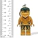 LEGO Ninjago Legacy Gold Ninja 175% Scale Minifigure LED Key Light