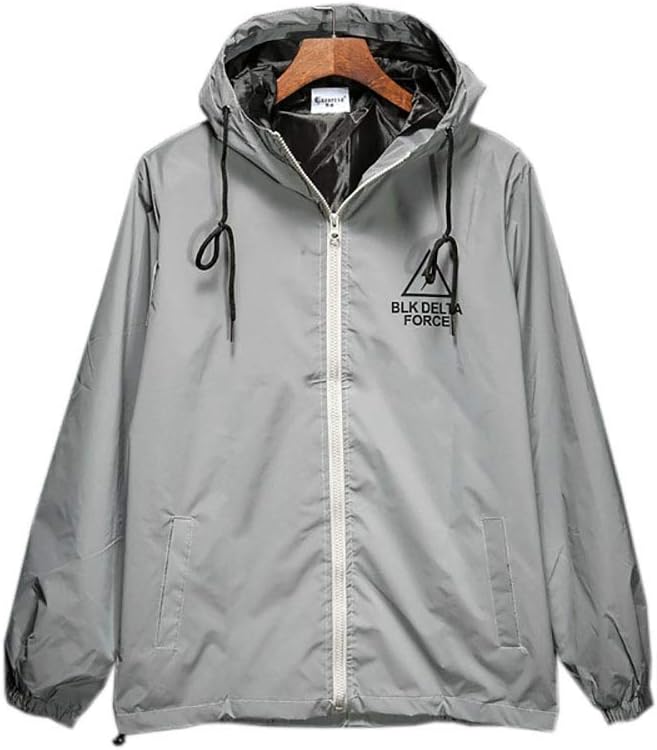 Best 3M Reflective Rain Jacket Hip Hop
