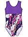 Arshiner Girl's Camisole Gymnastics Leotard Tank with Keyhole, Style 3, 7