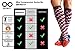 Compression Socks (1 pair) for Men & Women by INFINITY - BEST for Running, Nurses, Shin Splints, Flight Travel, & Maternity Pregnancy - Boost Athletic Stamina & Recovery (Nautical Steps, L/XL)