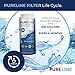 PURELINE NSF & WQA Certified UKF8001 Refrigerator Water Filter, Replacement for Maytag UKF8001P, Whirlpool EDR4RXD1, EveryDrop Filter 4, PUR 4396395 Puriclean II, UKF8001AXX-200, 469006 (Pack of 2)