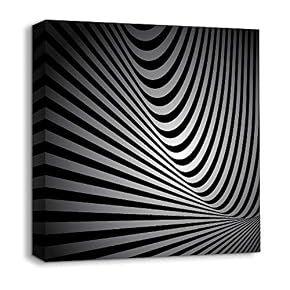 Abstract Visual Illusion Painting for Bedroom Living Room