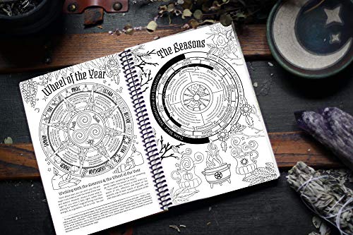 Coloring Book of Shadows: Planner For A Magical 2020