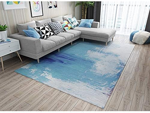 ETH Home Silky And Smooth Carpet Floor Mats Light And Simple Indoor Living Room Bedroom Nordic American Modern Abstract Printed Bedside Carpet Halloween carnival (Size : 200 * 300)