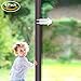 Magnetic Cabinet Locks Child Safety Baby Proofing Lock for Cabinet Cupboard Drawer Sliding Window Door Locks (4 Packs Sliding Door Locks)