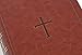 KJV Large Print Compact Reference Bible, Brown LeatherTouch