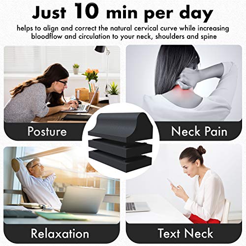 Cervical Traction Orthotic Chiropractic Neck Alignment Device for