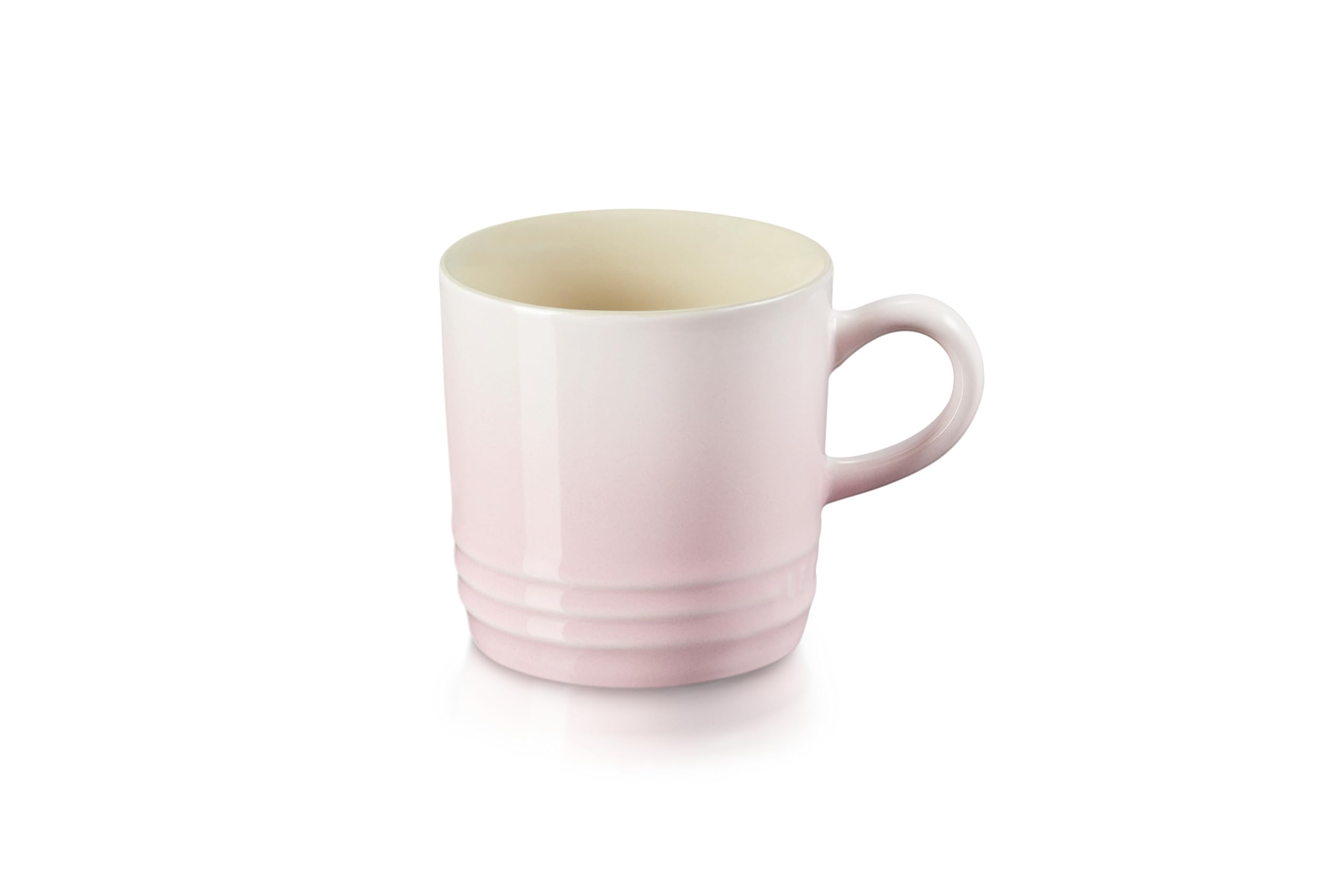 LE CREUSET Stoneware Cappuccino Mug, 200 ml, Shell Pink, 70303207770099