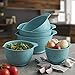 KitchenAid Mixing Bowls, Set of 5, Aqua Sky