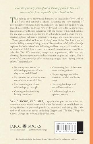How to Be an Adult in Relationships: The Five Keys to Mindful Loving 1
