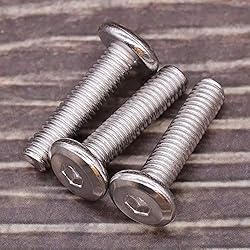 M6-1.0 x 16mm Flat Head Hex Socket Cap Screws