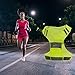 The Rocky Peak NEW Best Reflective Running Vest w/ Pocket - #1 Recommended Safety Gear - Great for Biking, Cycling, Walking for Men & Women (Large)