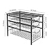 3S Stackable 3 Tier Sliding Basket Organizer Drawer, Cabinet Storage Drawers