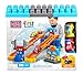 Mega Bloks First Builders Fast Tracks Raceway 50pcs