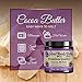 Cocoa Butter Raw Pure Unrefined with Chocolate Aroma - One LB (16oz) - Best Organic Formula for Lotion, Cream, Lip balm, Oil, Stick, Soap and Stretch marks, Perfect for Dry Skin Face and Hair Care