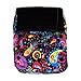 Charcoal Bamboo AIO All-In-One Cloth Diaper with Pocket, Hook-and-Loop (Bloom)