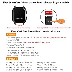 Abanen for Garmin Venu Sq / Venu 2 Plus