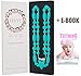 ITYYT Teething Necklace for Mom to Wear (16 inches) with Gift Box & Free E-book - Turquoise