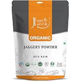 Just Jaivik Organic Jaggery Powder 227gm