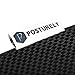 POSTURELY Lumbar Support Back Pillow with | Lower Back Pain Relief Cushion for Car Seat, Computer, Office Chair, Recliner, Desk | Black Firm Density