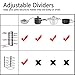 Pot Rack Organizer, 3 DIY Methods, Height and Position are Adjustable 8+ Pots Holder, Black Metal Kitchen Cabinet Pantry Pot Lid Holder