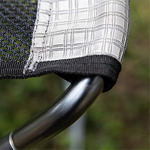 TEET Klappstuhl, Campingstuhl, leichter Angelstuhl, Strandsitz mit Aufbewahrungstasche, max. Belastung 100 kg, für… – Bild 7