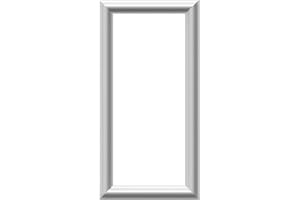 Ekena Millwork PNL12X24AS-01 12"W x 24"H x 1/2"P Ashford Molded Classic Wainscot Wall Panel