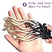 MOBOK 6Pcs/Lot 613 Goddess Locs Crochet Hair Curly Ends Blonde Hair Ombre Wavy Faux Locs Crochet Hair for Black Women Pre Loop Twist Braiding Soft Synthetic Hair Extension(20inches(6-packs), OT613)