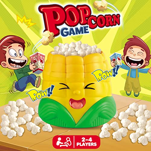 LAFALA Kids Board Games for Family Night Party Games Who get’s Most Popcorn Board Game for Adults and Kids 8-12, 2-4 Players