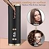 Cordless-Automatic-Curling-Iron-Auto-Curling-Iron-with-LCD-Display-Adjustable-Temperature-Timer-Portable-Ceramic-Hair-Curler-USB-Charging-and-Rechargeable-Black Cordless Automatic Curling Iron, Auto Curling Iron with LCD Display Adjustable Temperature & Timer, Portable Ceramic…